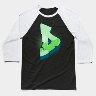 grafitti D Baseball T-Shirt